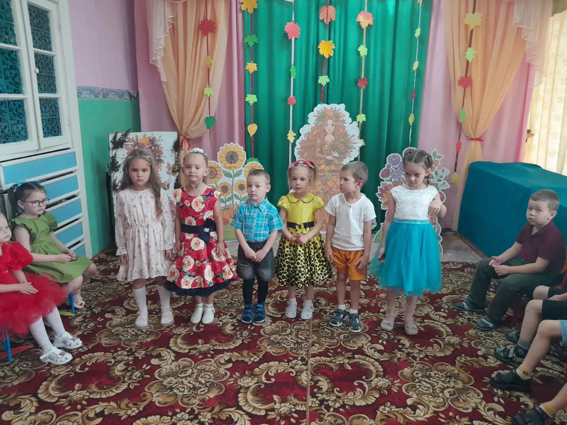 Золотая осень в нашей старшей группе!