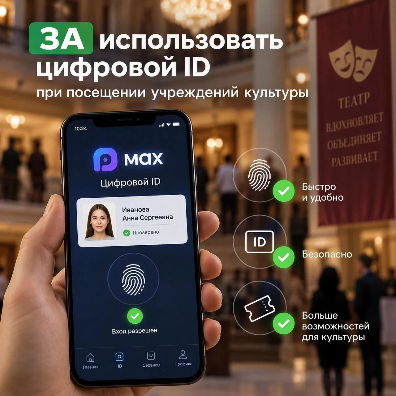 Что такое цифровой ID и как он работает в учреждениях культуры.