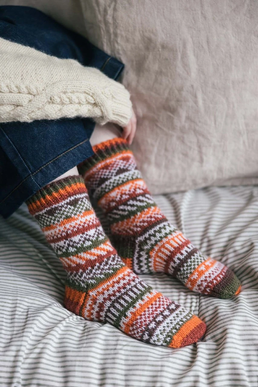 🧶 Один моток — два разных рисунка