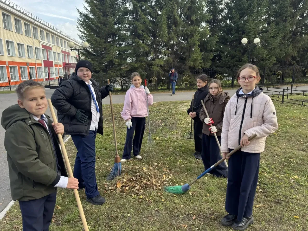 🍀Юннаты приняли участие в экологической акции