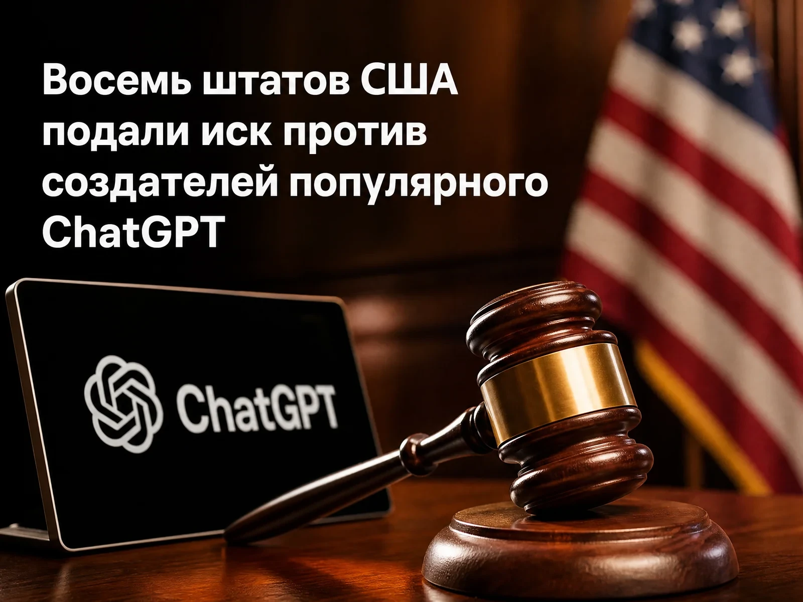 Генеральные прокуроры восьми американских штатов подали в суд на OpenAI за обман родите...