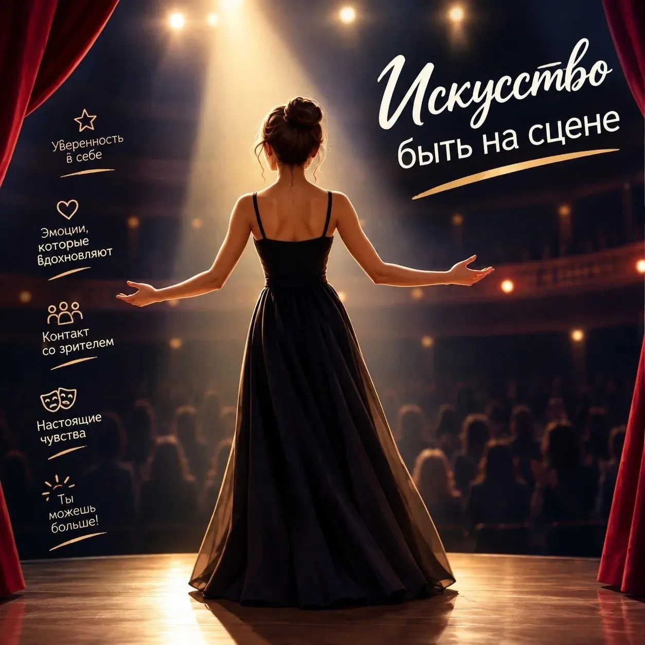 🎭 «Искусство быть на сцене: Твой выход»