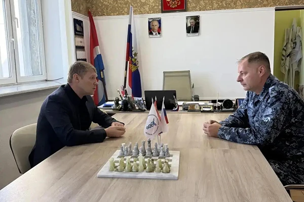 Заместитель начальника УФСИН России по Амурской области Роман Кидяев встретился с руков...