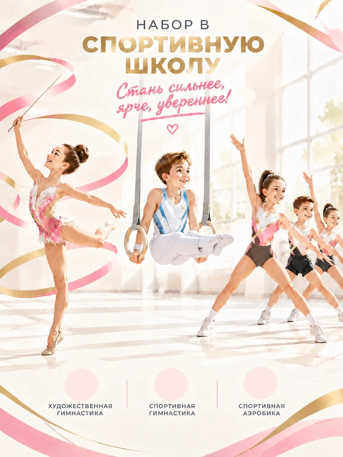 🌟C 10 ноября 2026 года стартует прием документов для зачисления в СШОР № 5 в 2027 году🌟