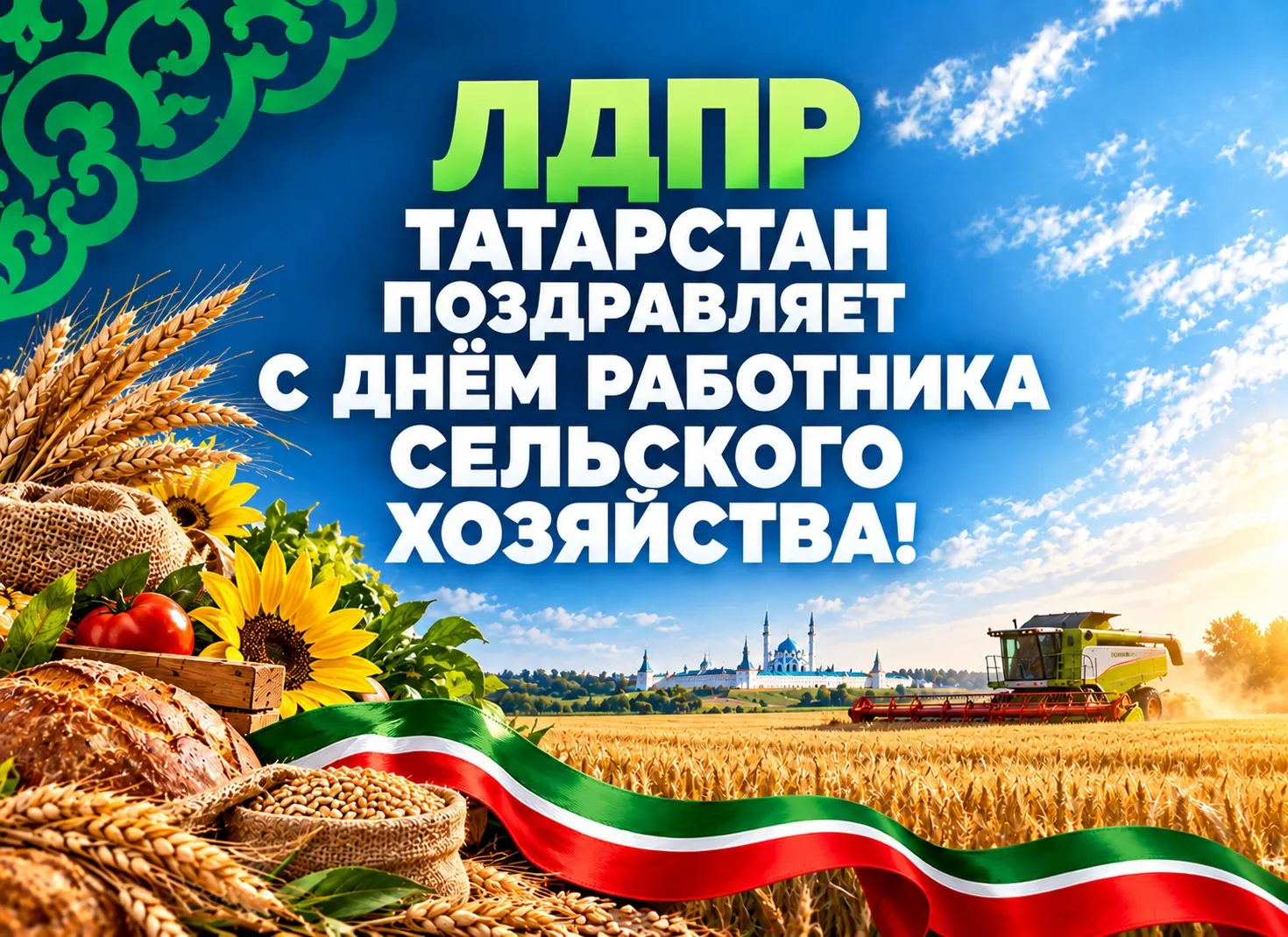 🌾С Днём работника сельского хозяйства!