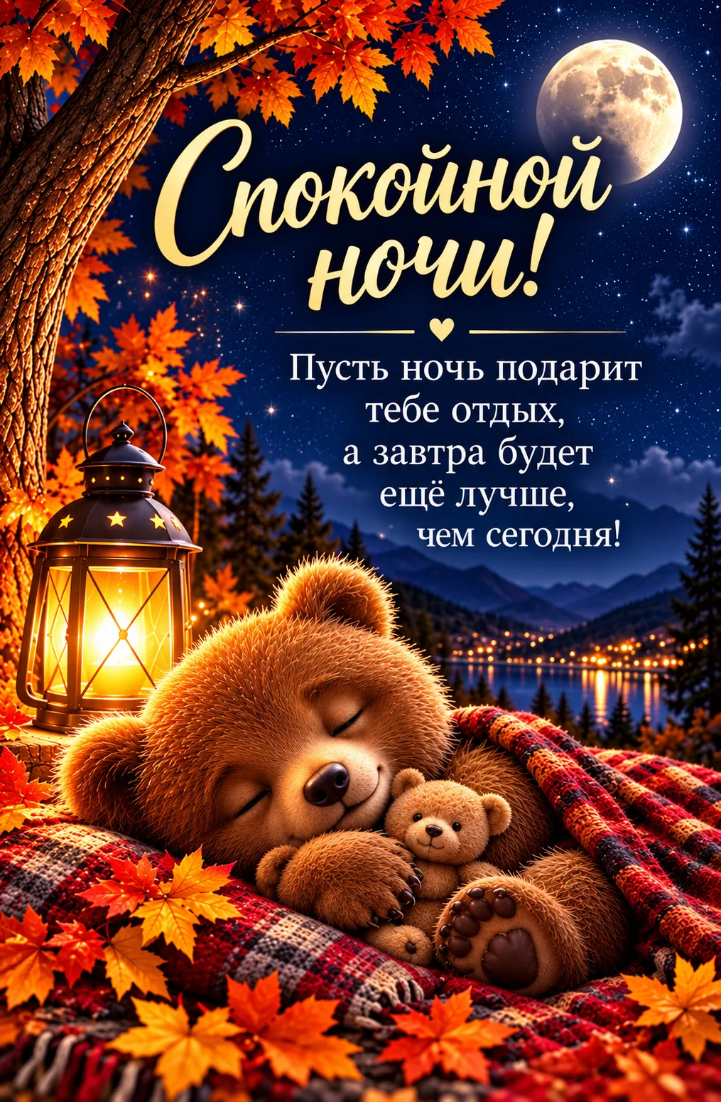 Вечерние интересные открытки ❤🧡💛💙❤