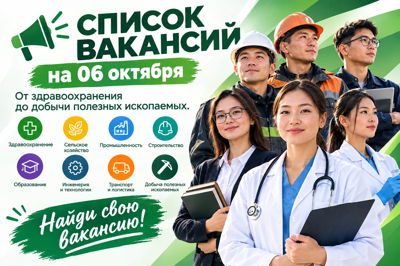По Республике Саха (Якутия) обновлен список актуальных вакансий. Больше всего высокоопл...