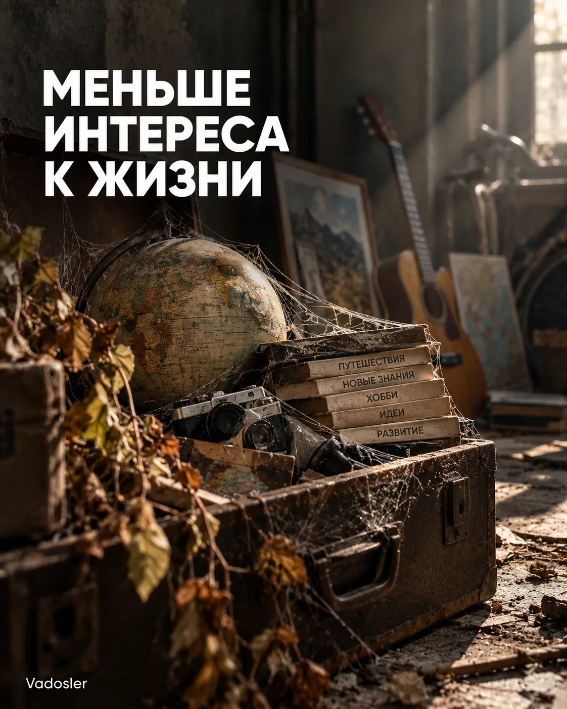 Раньше человеку было интересно многое: новое место, книга, разговор, чужое мнение, поез...