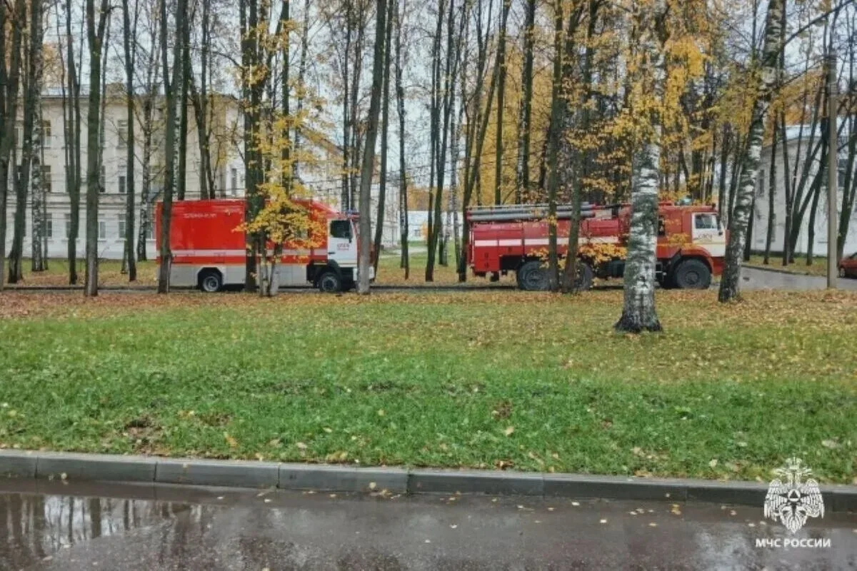 Матрас загорелся в больнице Костромы