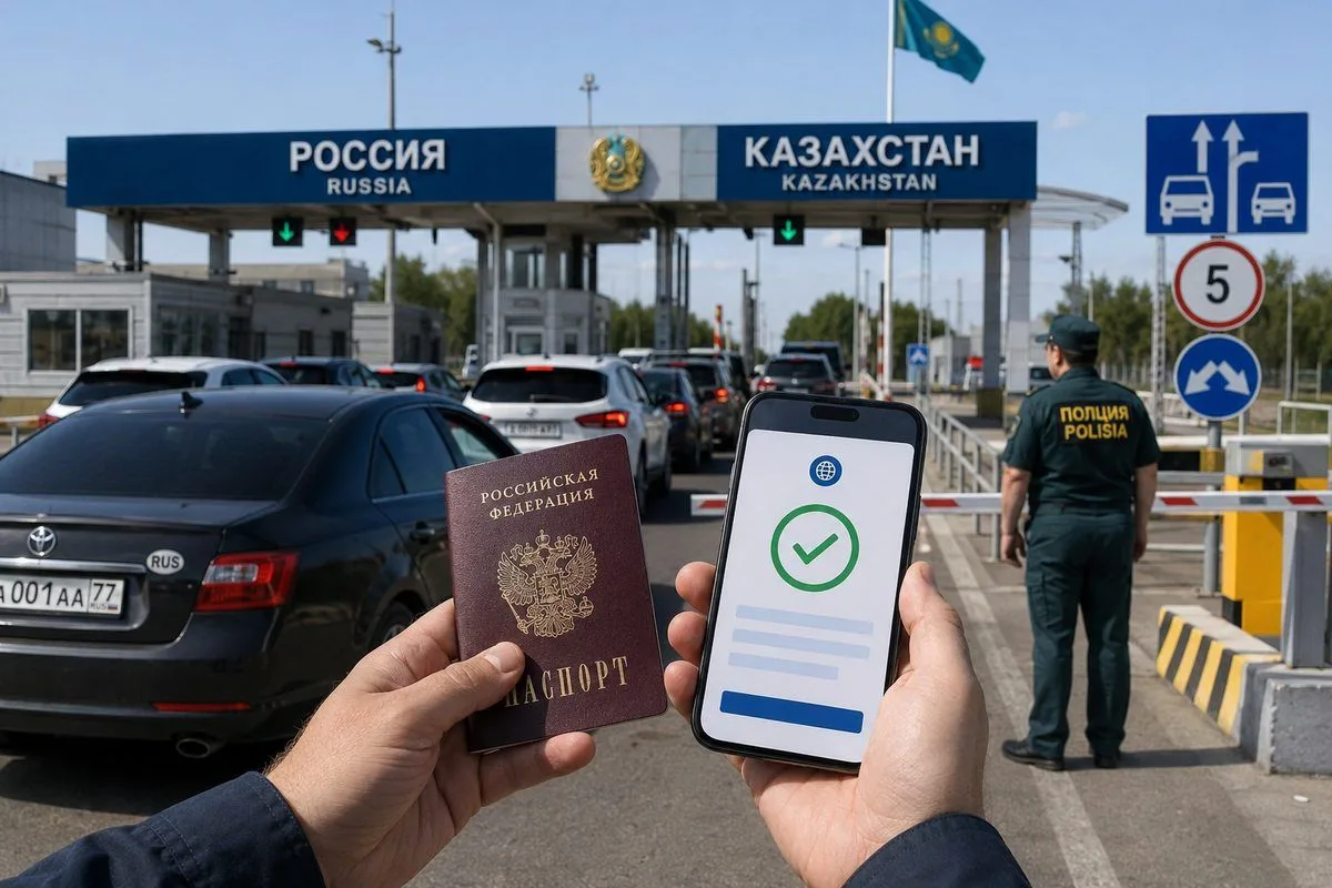 ❗️ Без разрешения не пустят: Казахстан меняет правила въезда для россиян