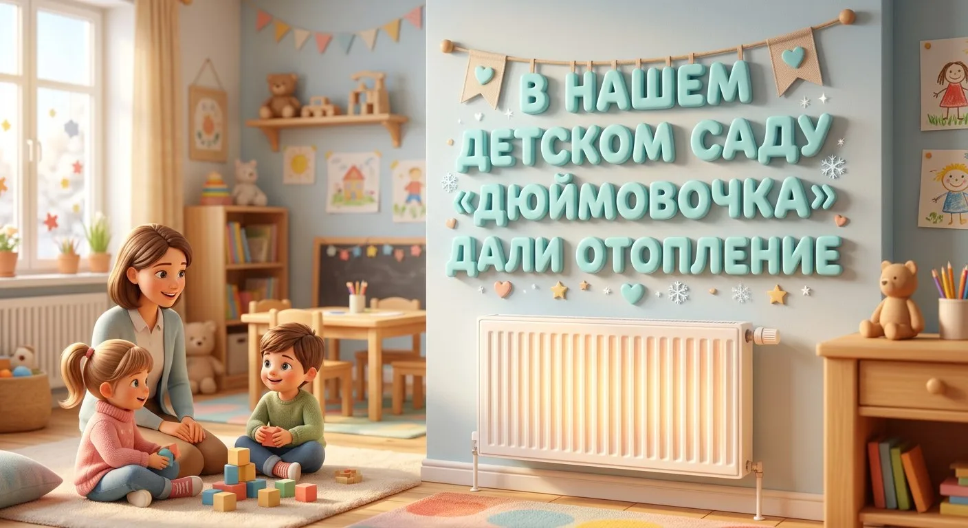 🍁Дорогие родители! Спешим поделиться отличной новостью: в нашем детском саду дали отоп...