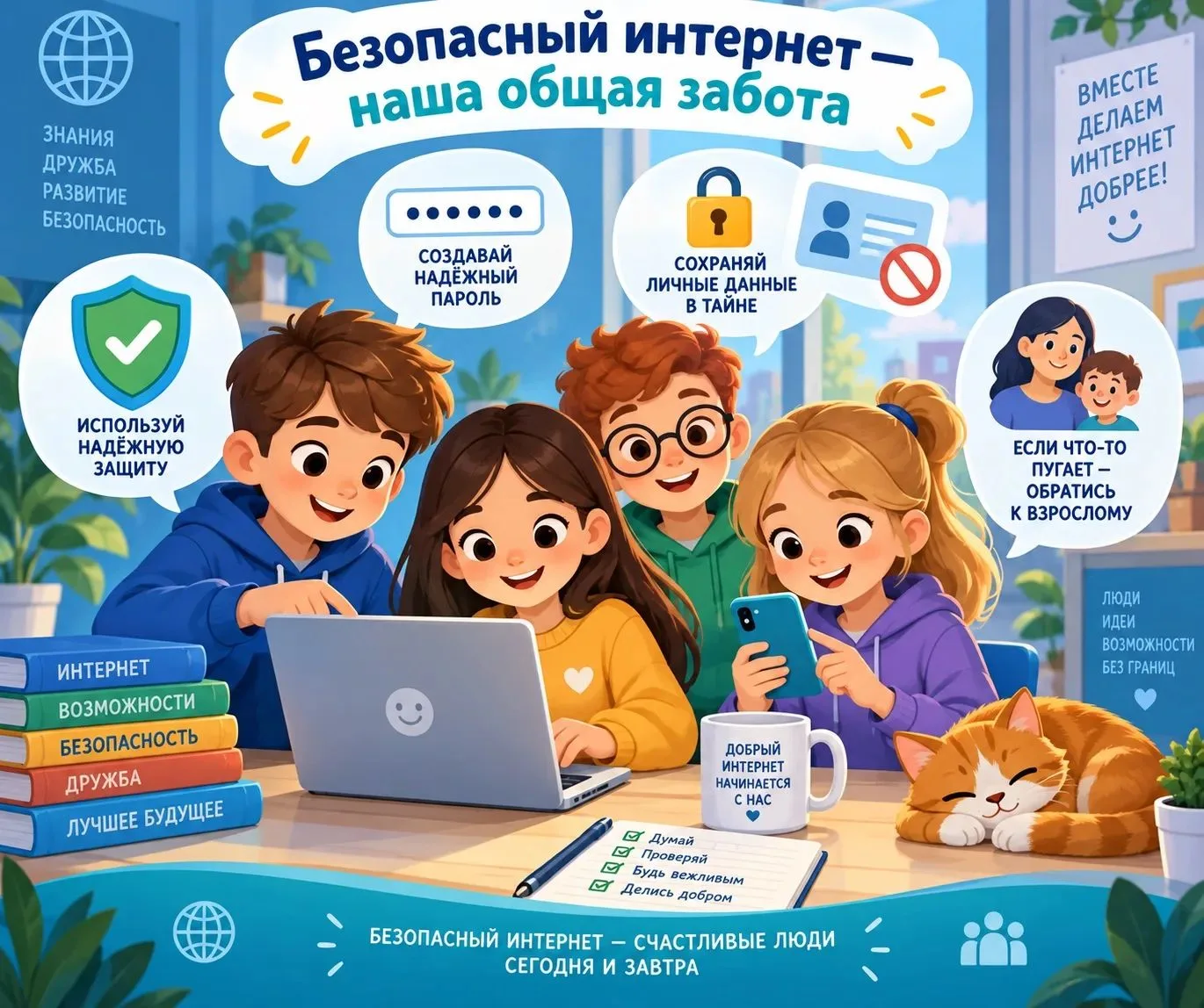 🌐✨ Безопасный интернет и мы ✨🌐