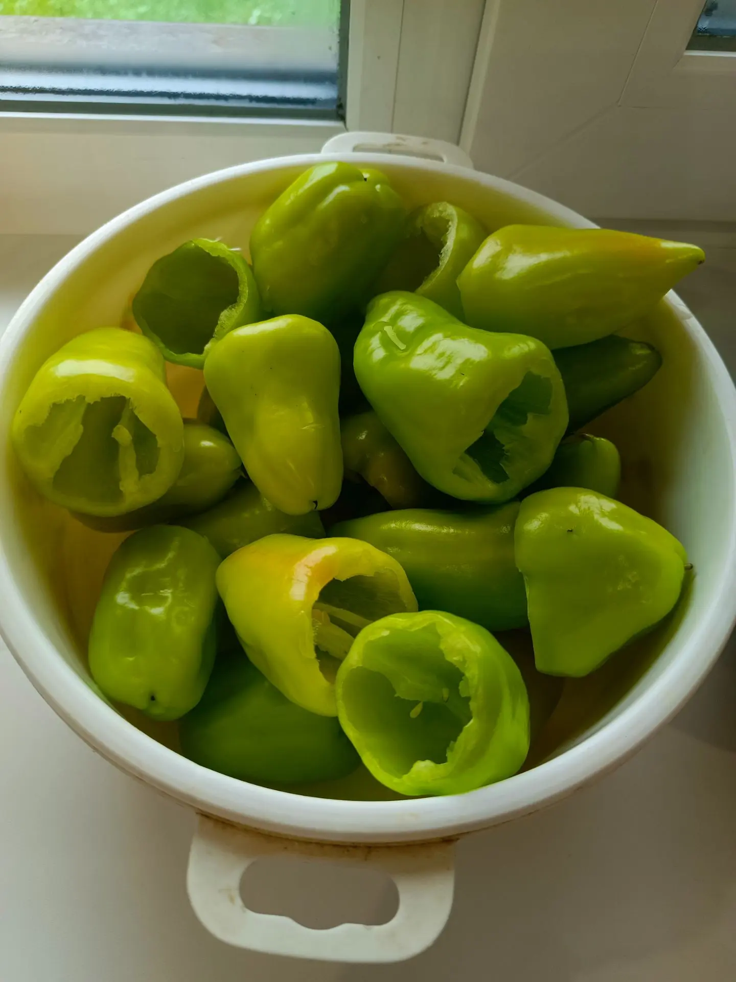 Последний летний урожай и среди них красивая роза из моего сада🥰