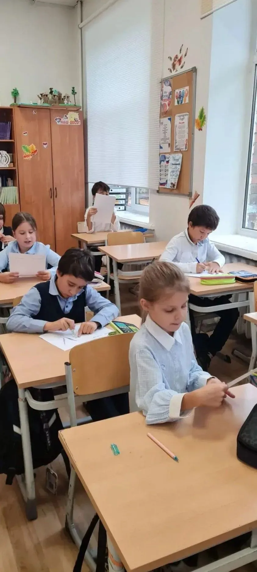 На занятиях по проектной деятельности в начальной школе на Ломоносовском, 12  царила ос...