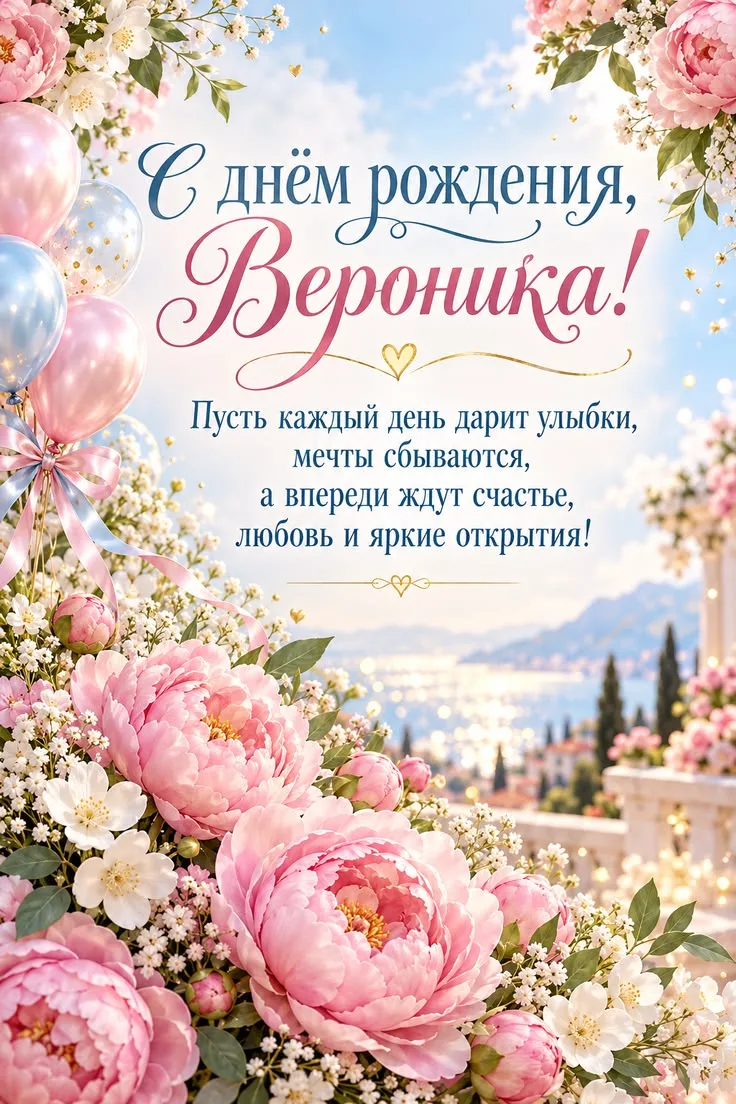 #сднёмрождения #вероника