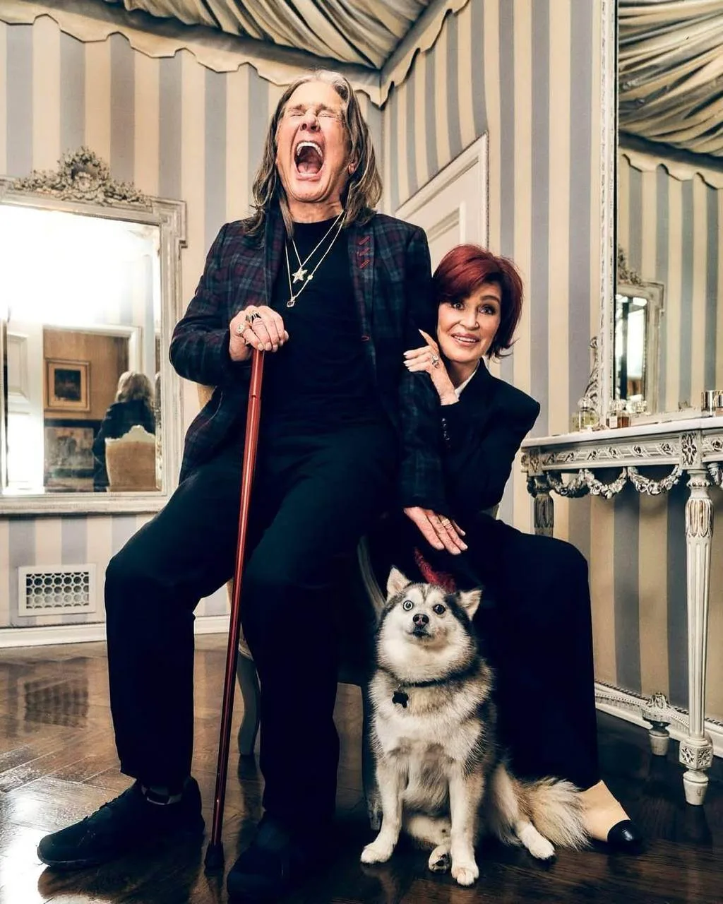 Шэрон Осборн — 74! 🖤