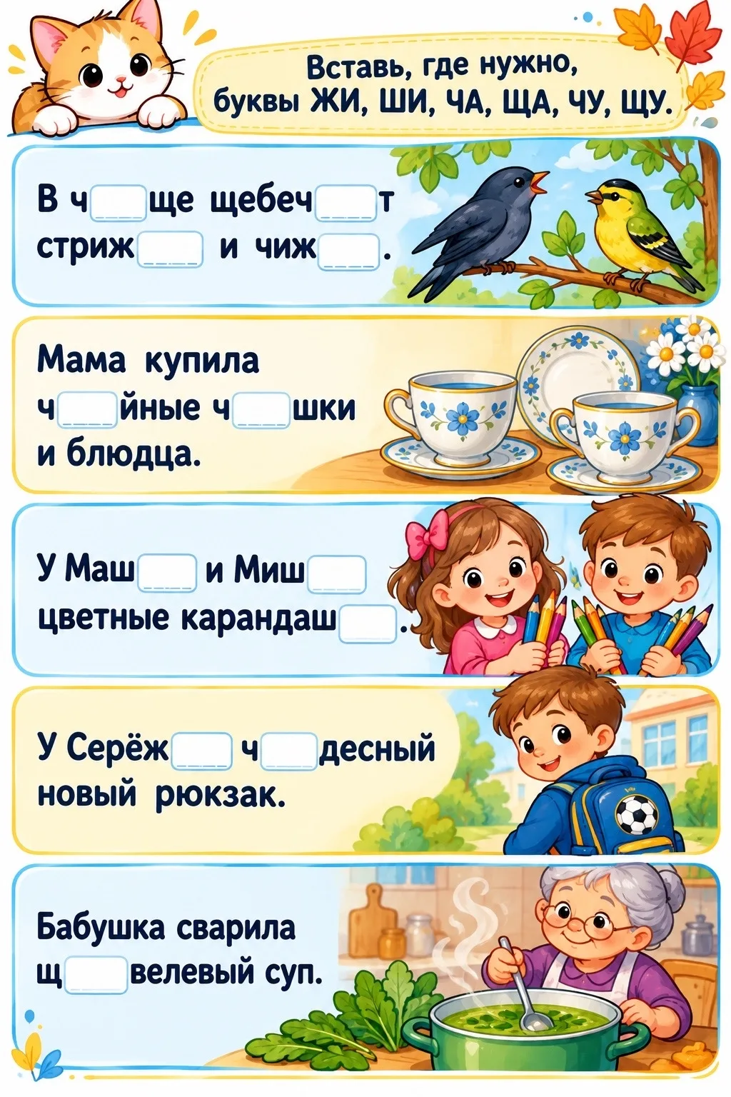 Правила написания