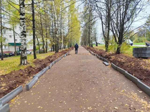 В Кирово-Чепецке до конца года обновят почти 2 км тротуаров