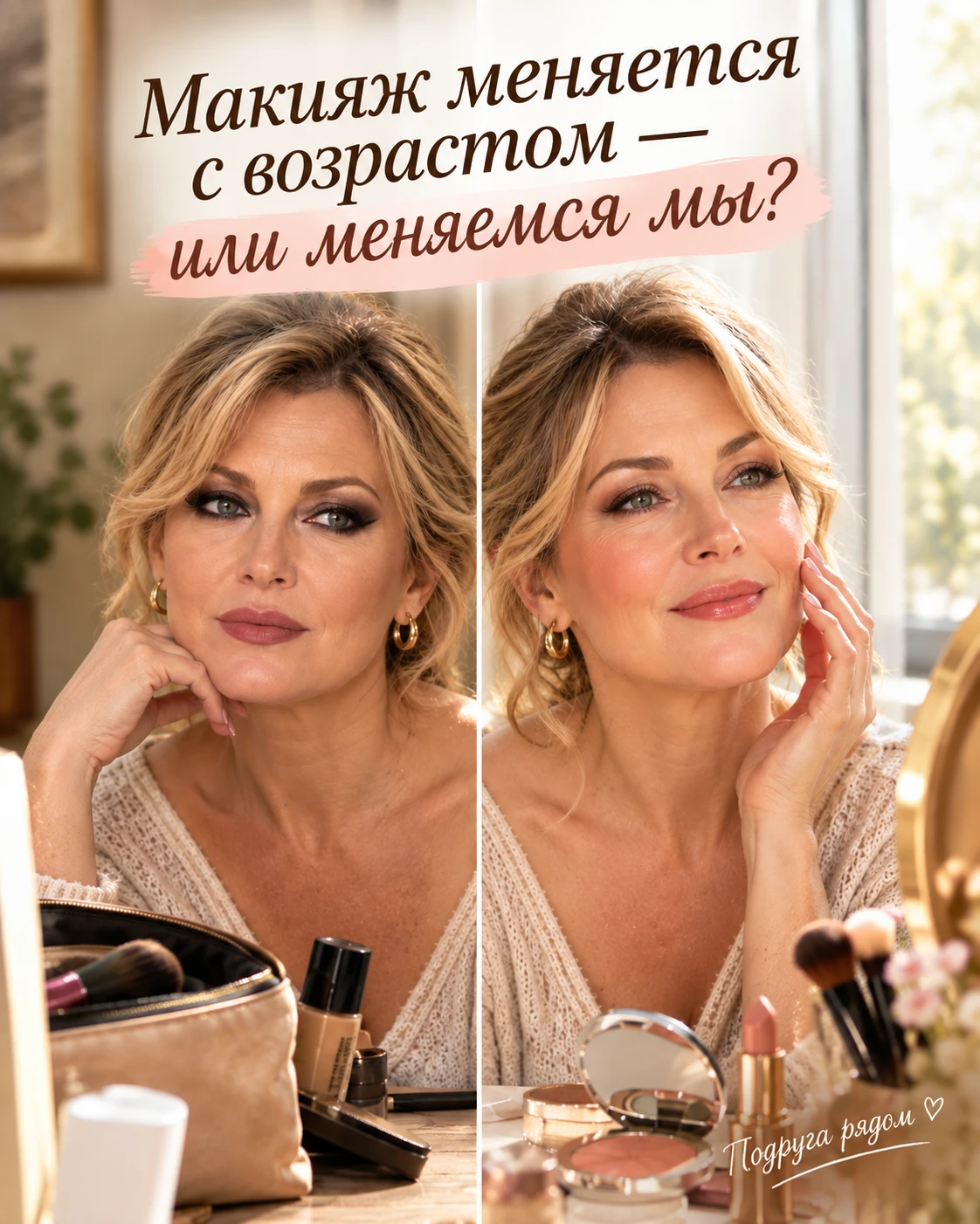 Макияж меняется или меняемся мы?