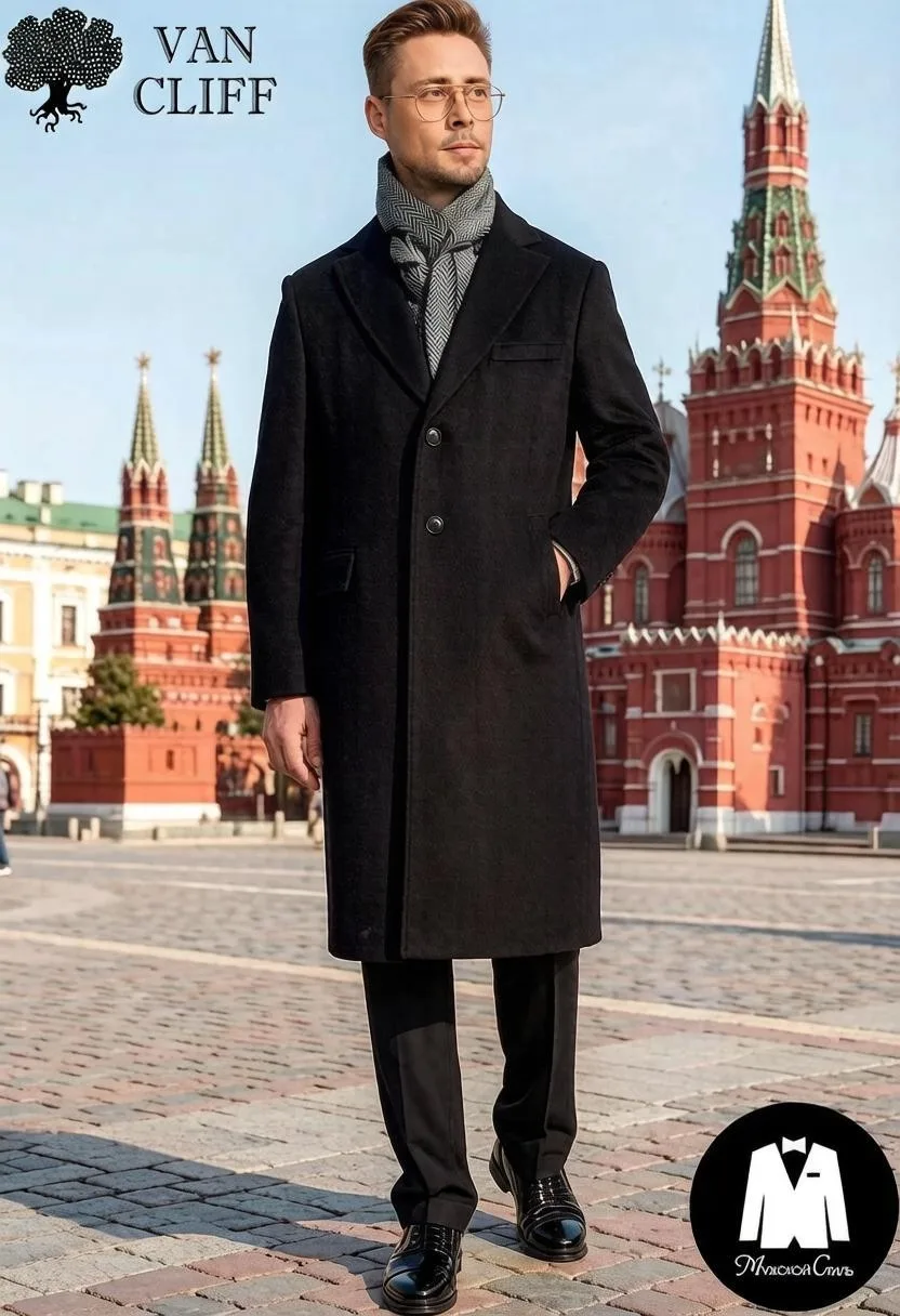 Пальто "Домнер блэк" от Van Cliff