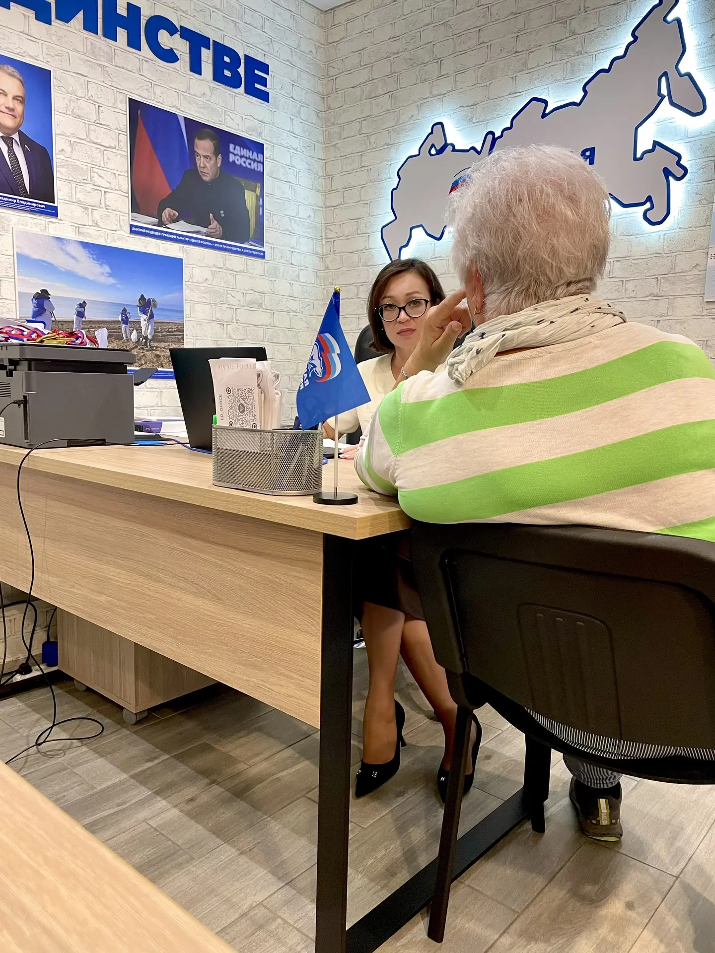🤝 Комфорт и покой жителей: в первичке «Горгиппия-1» прошёл приём граждан
