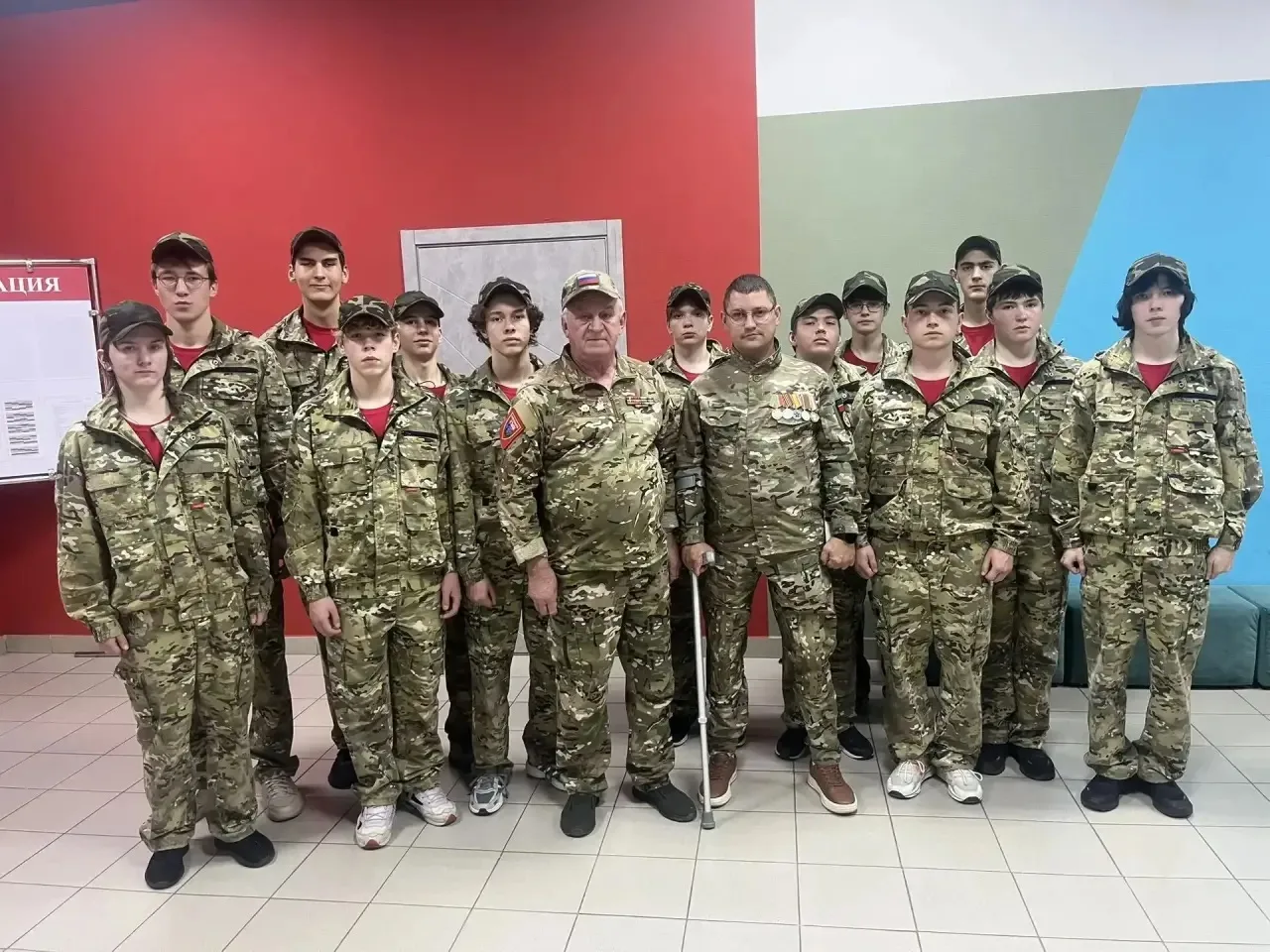 Сегодня член Общественного совета НМР Артур Барабанов был приглашён в центр «Патриот», ...