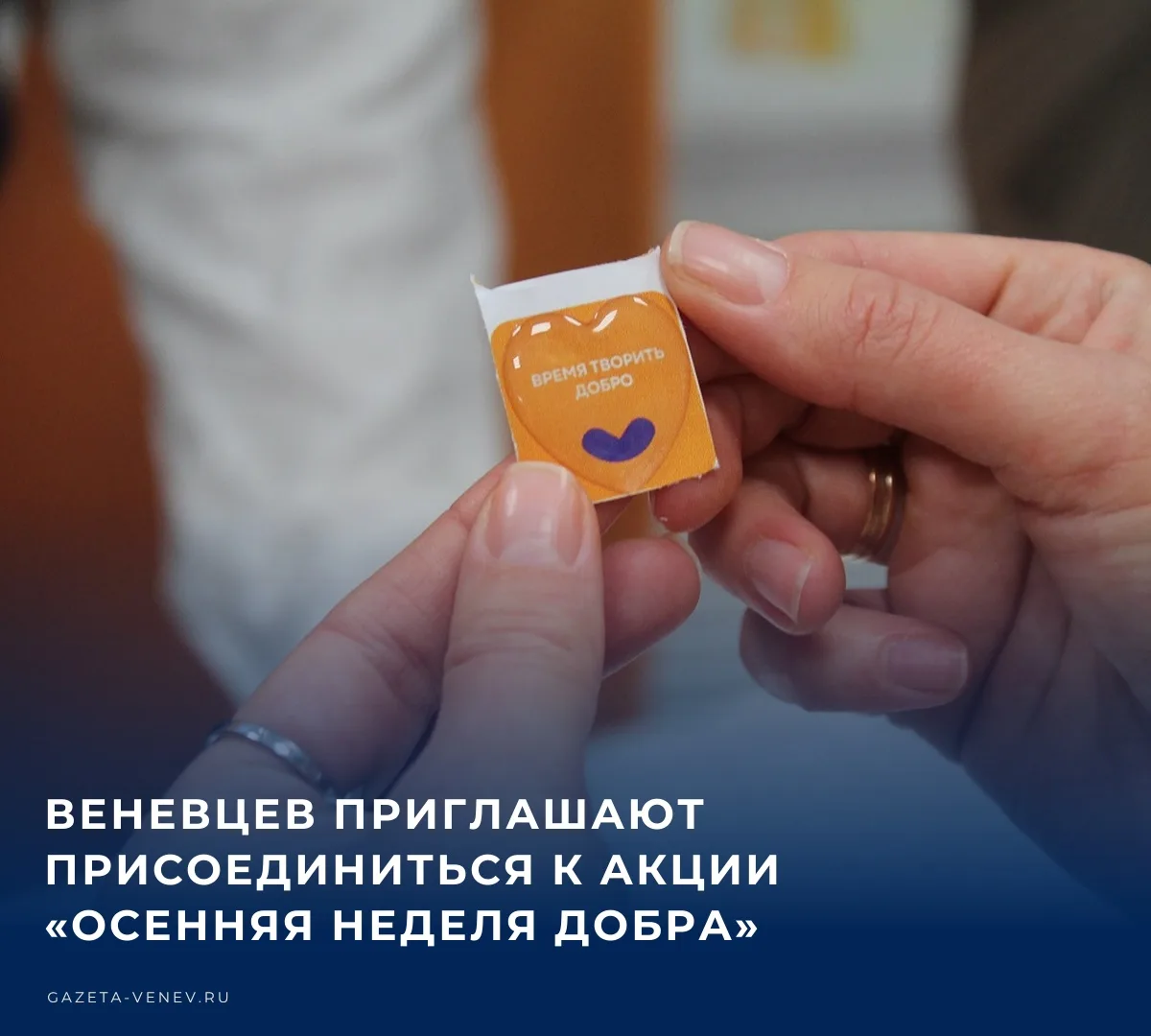 🎬 С 12 по 18 октября на территории Тульской области реализуется общероссийская доброво...