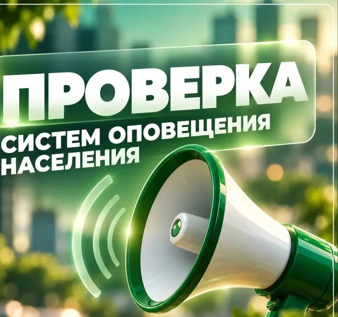🏙 Завтра в крае снова зазвучат сирены