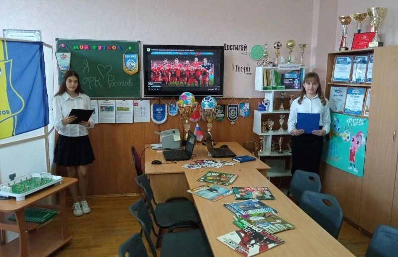 ФУТБОЛ В ШКОЛЕ: в Обливском районе открылся новый спортивный уголок