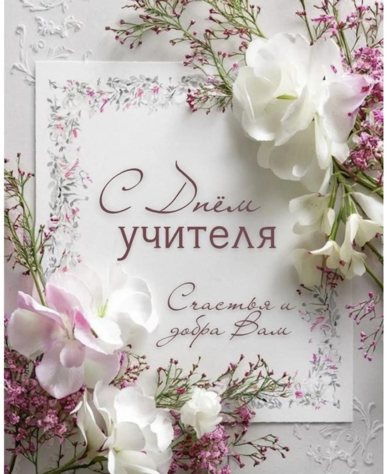 С Днём учителя !