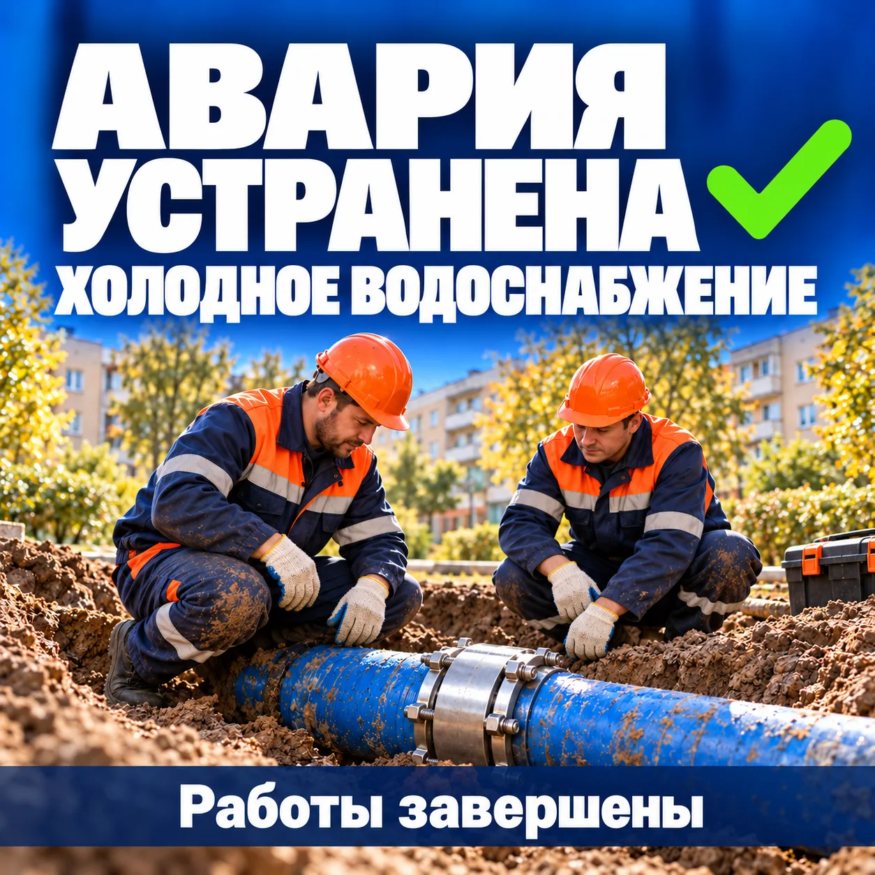 По информации Филиала Донецкое ПУВКХ ГУП ДНР "Вода Донбасса" завершены работы по устран...