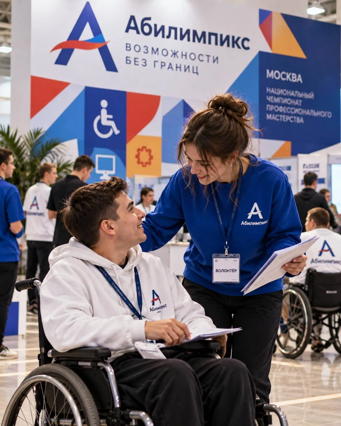 ❤️ Москва — волонтёры смогут помочь на чемпионате для людей с инвалидностью