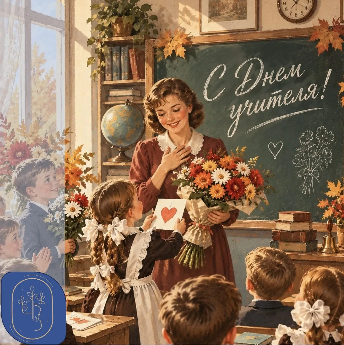 🌷 5 октября — День учителя!
