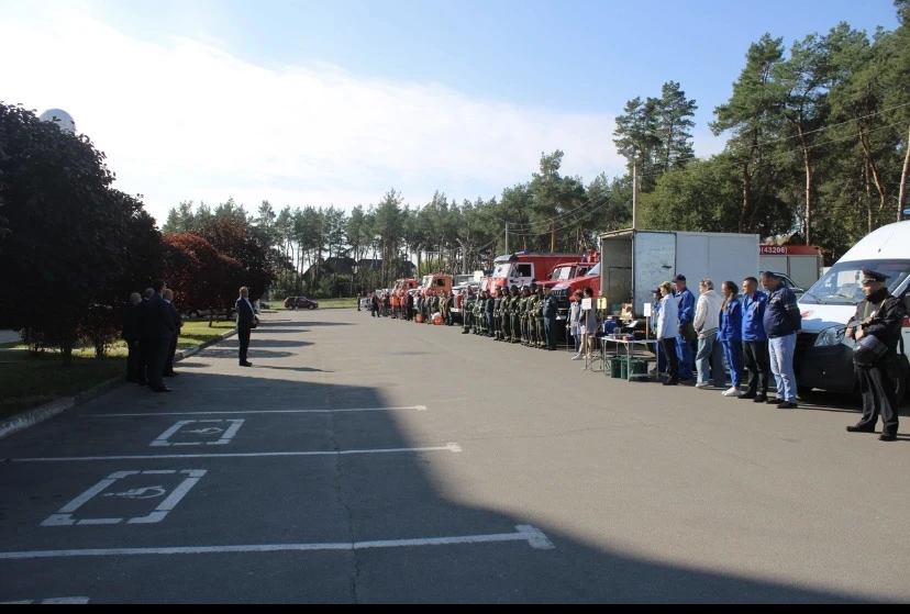 ✅ В рамках Всероссийской штабной тренировки по гражданской обороне 8 октября возле Моло...