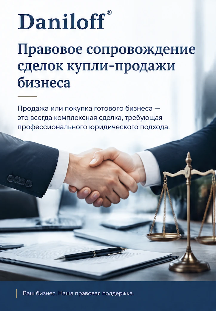 Правовое сопровождение сделок купли-продажи бизнеса: что важно знать