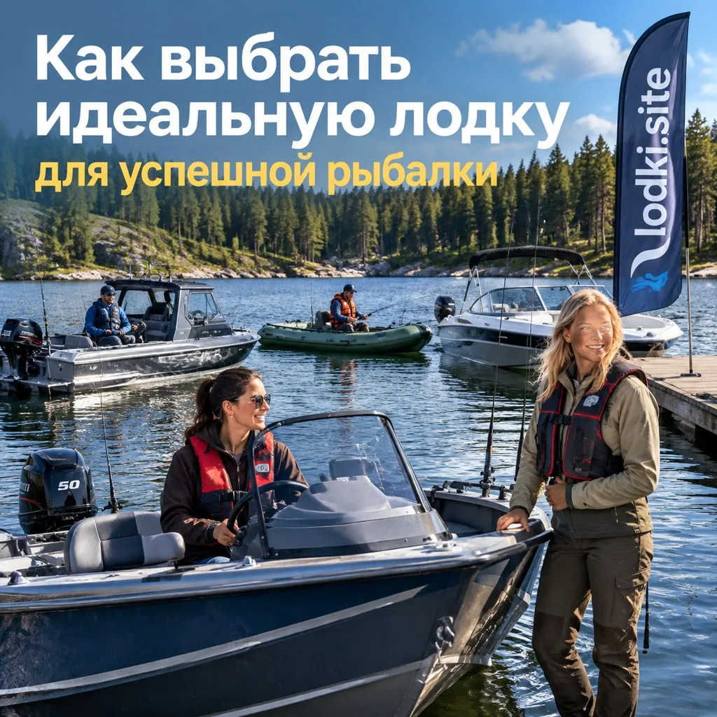 Как выбрать идеальную лодку для успешной рыбалки