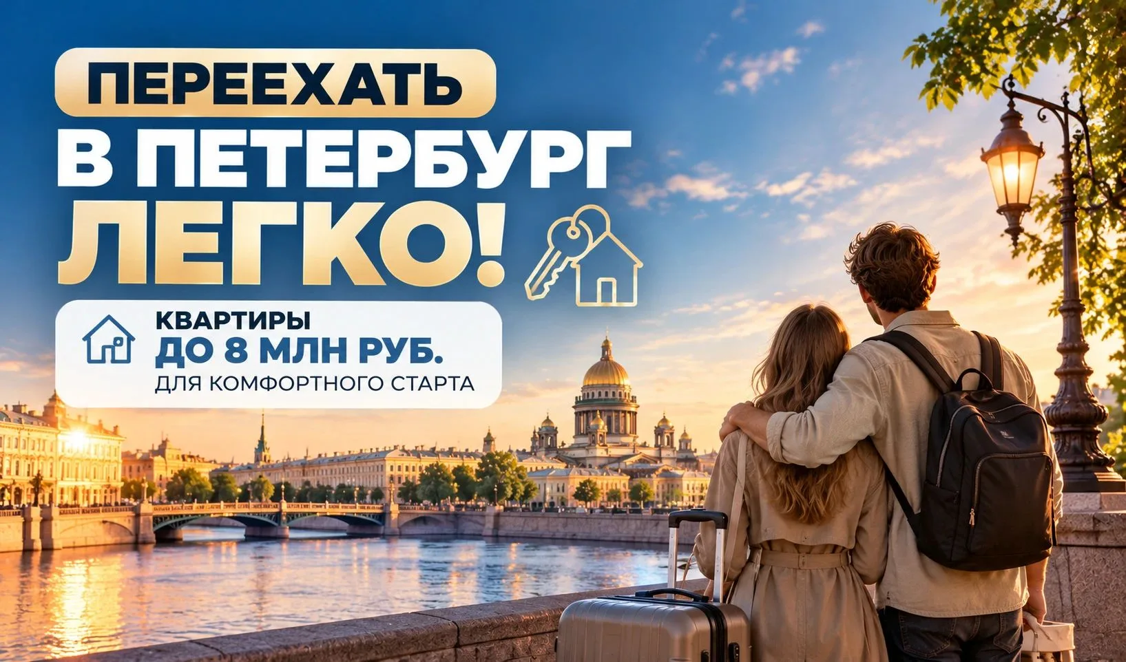 🏙 Переехать в Петербург легко 🔥