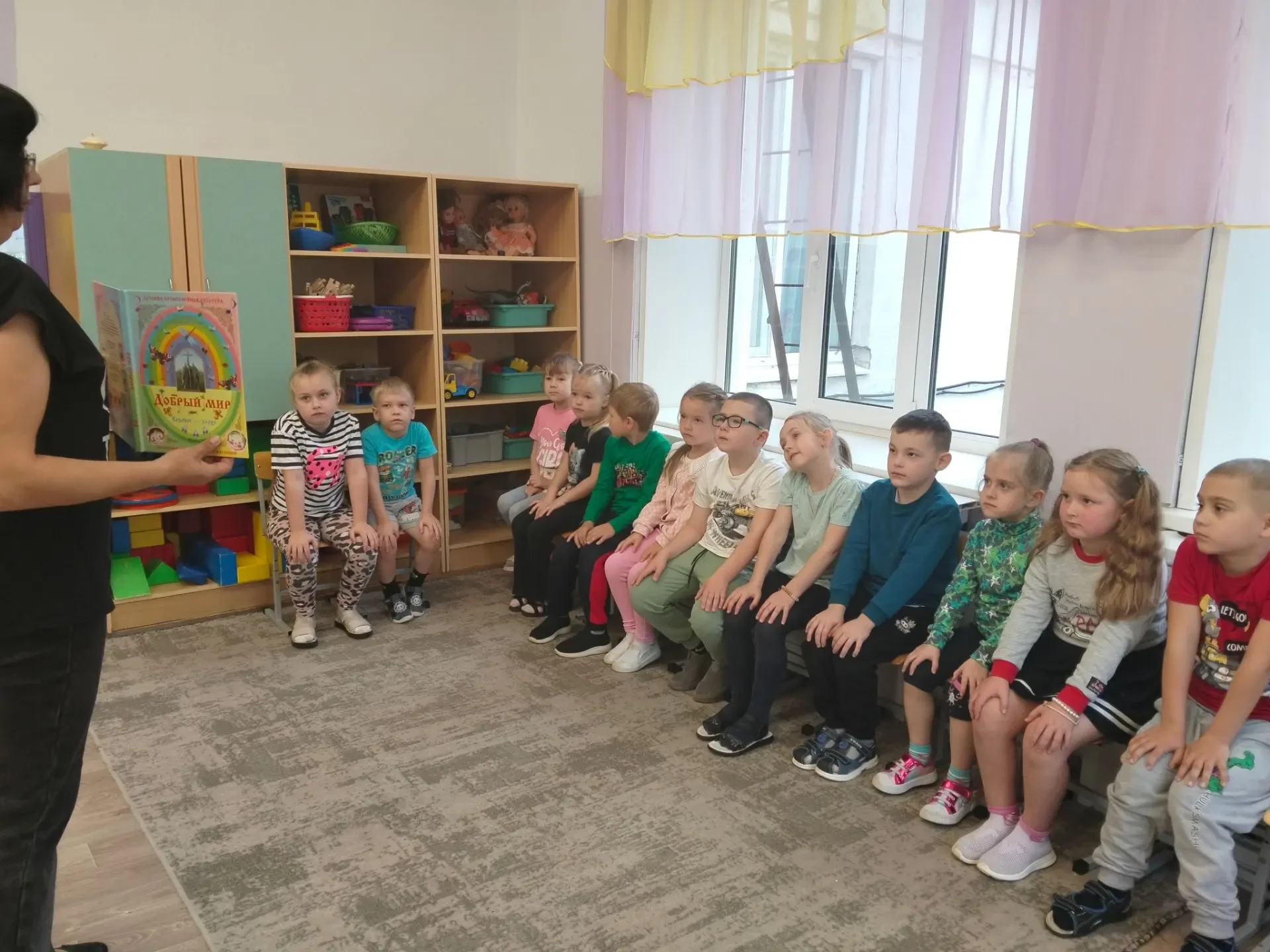 В рамках духовно-нравственного проекта «Добрый мир» в подготовительной группе прошло за...