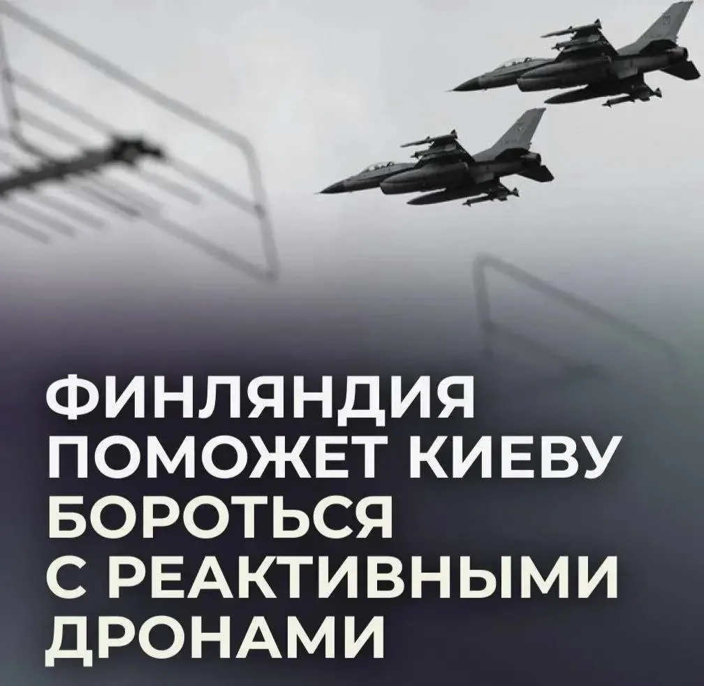 ⚡️Финляндия поможет ВСУ сбивать российские реактивные дроны.