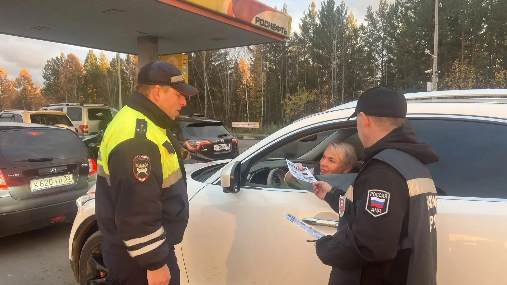 В Усть-Илимске и  районе сотрудники Госавтоинспекции напомнили  водителям о рисках на д...