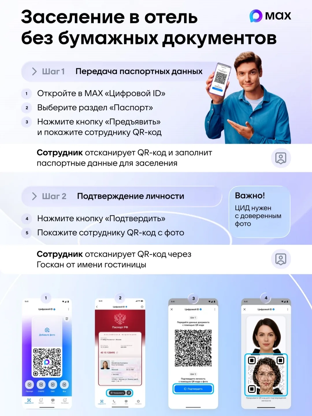 Рекомендации по цифровому заселению в отель.