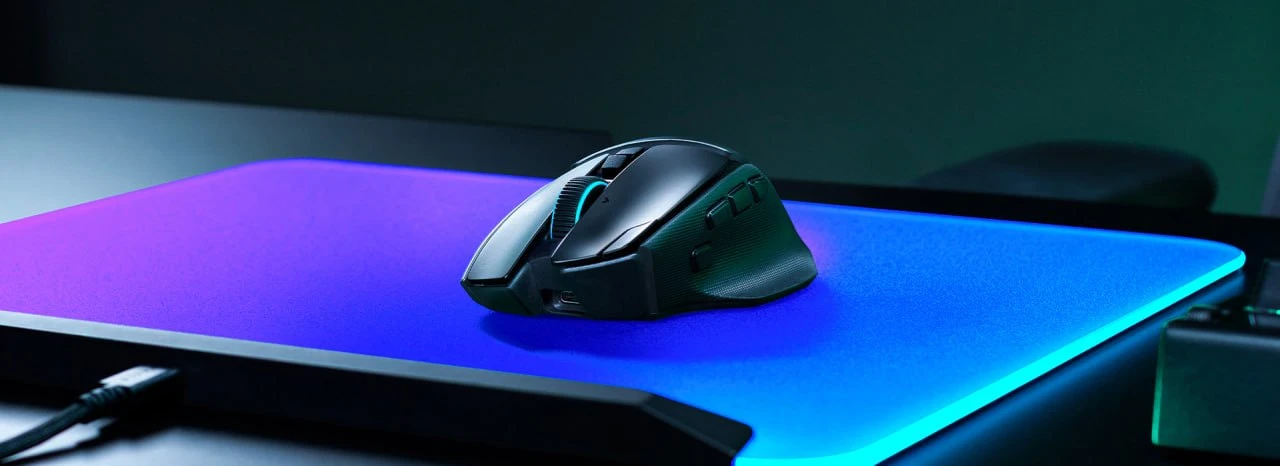 ⚡️Razer выпустила мышку, которая позволяет развернуться на 180° одним щелчком — Basilis...