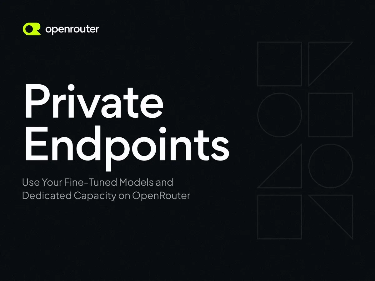 Запуск Private Endpoints на OpenRouter