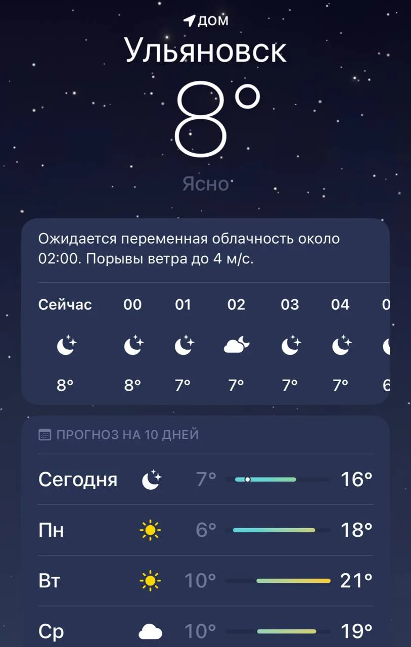 В среду осень порадует нас 21 градусом тепла