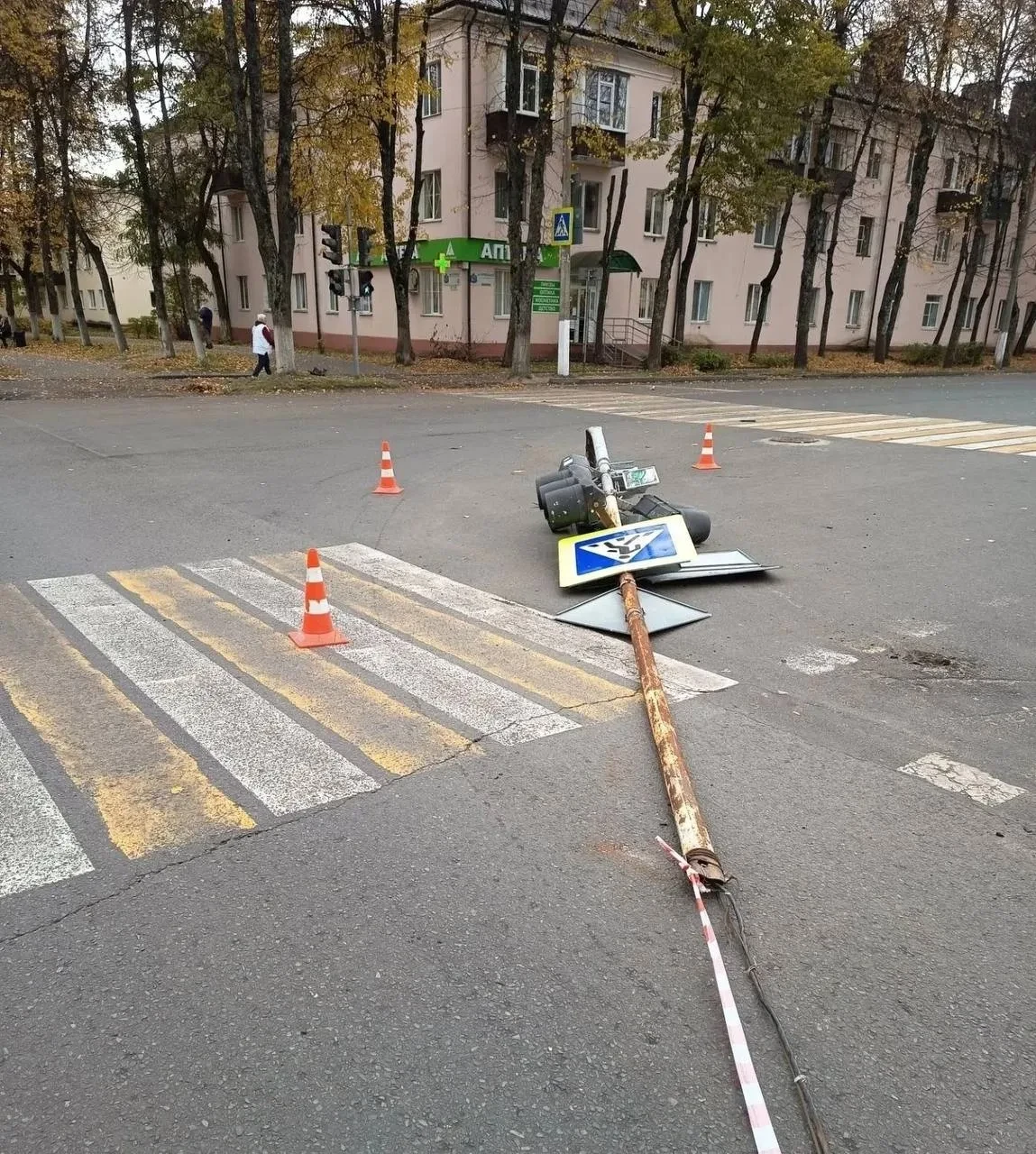 🚧 Авария на Ленина–Октябрьской