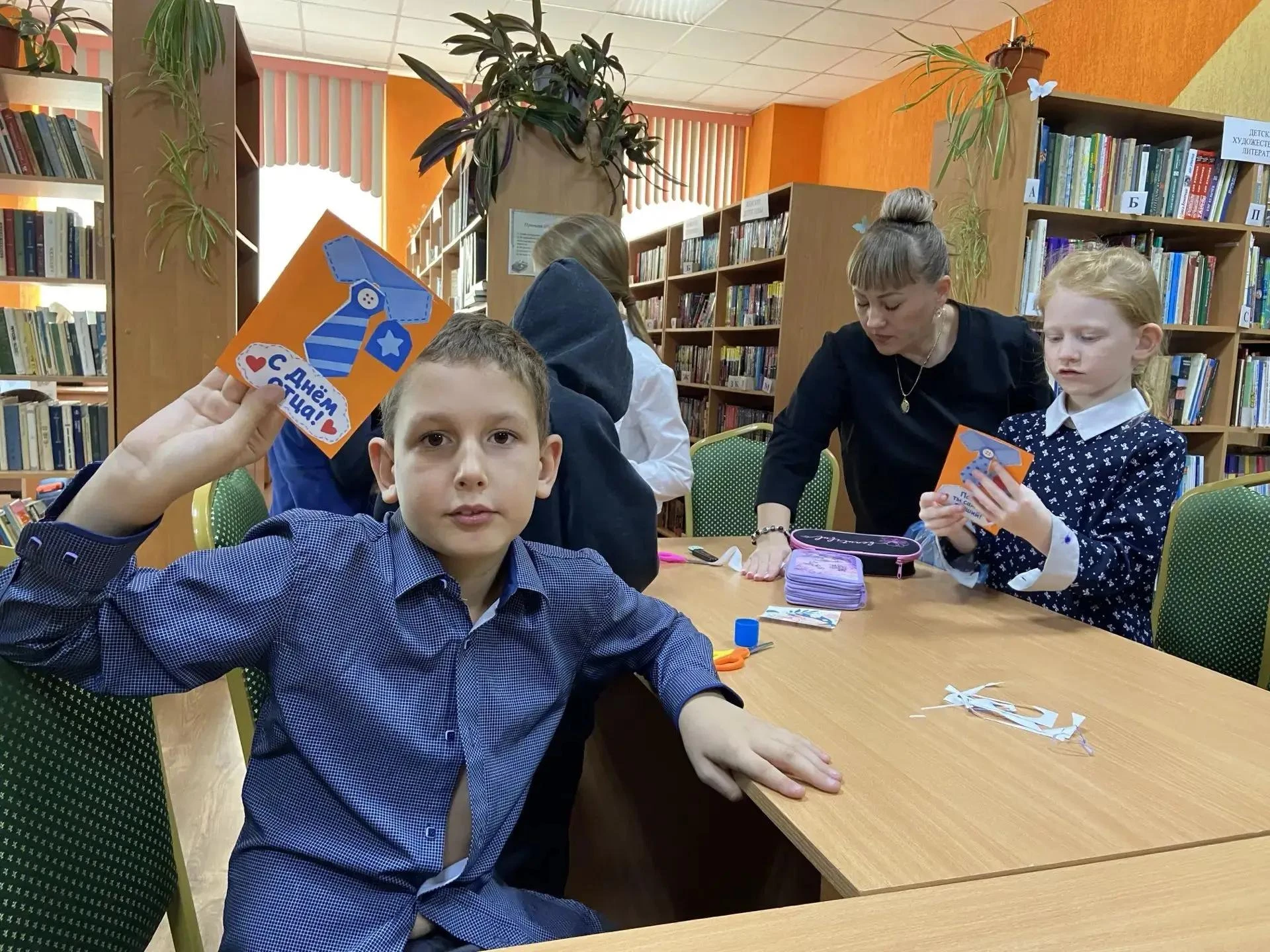 🎉 Группа продлённого дня  в гостях у Обуховской сельской библиотеки!🎉
