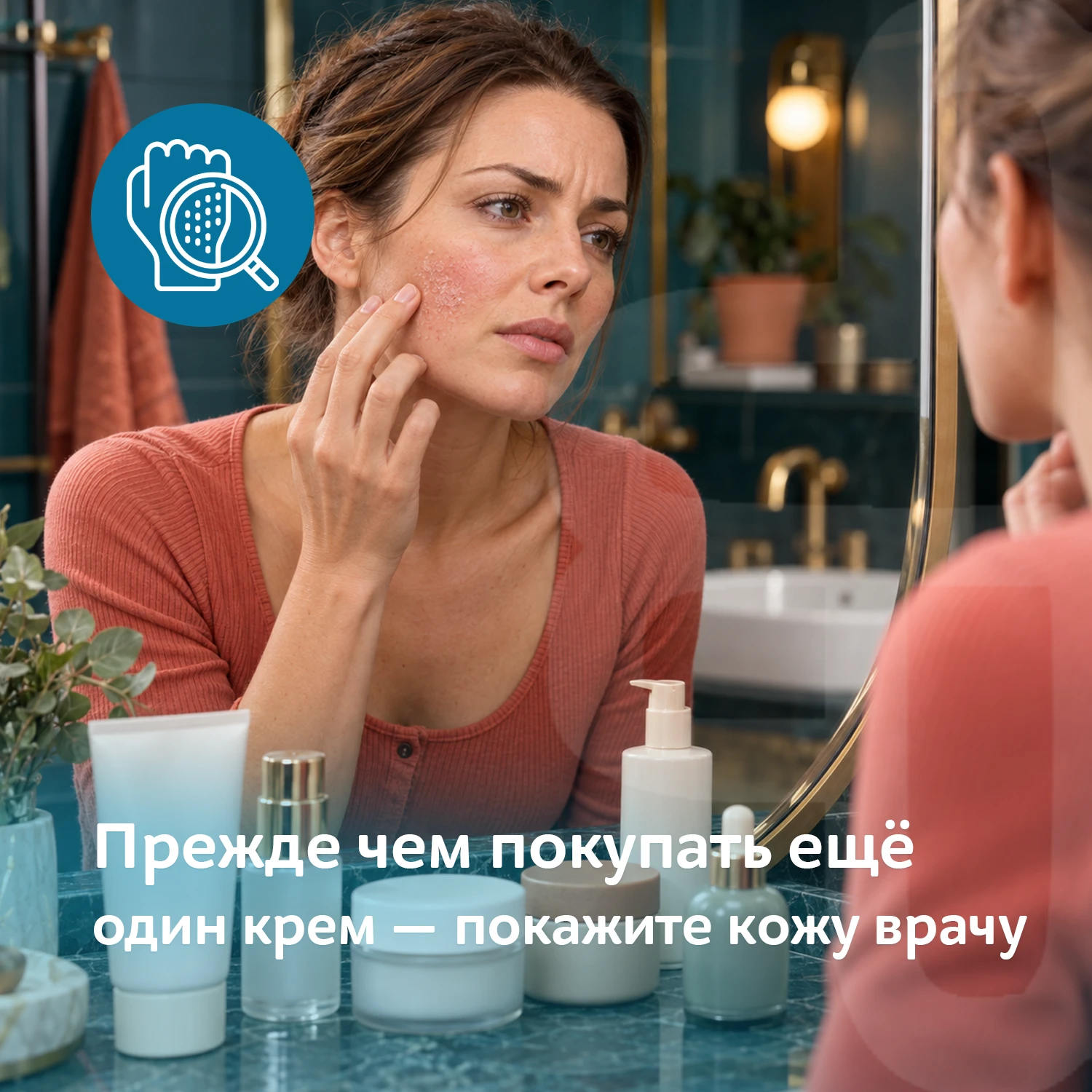 Прежде чем покупать ещё один крем — покажите кожу врачу