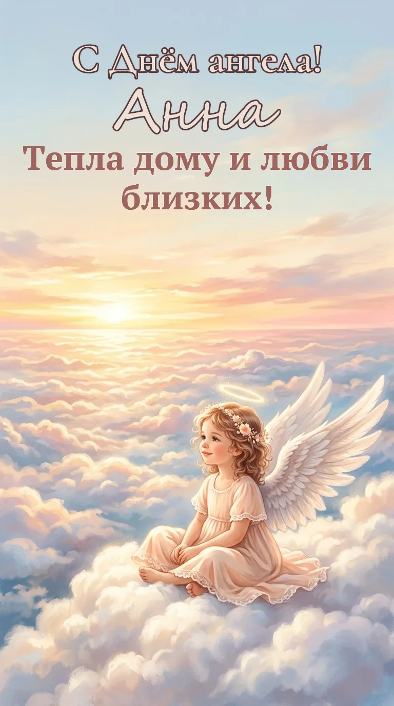 🤍 11 октября — Анна, пусть ангел хранит!