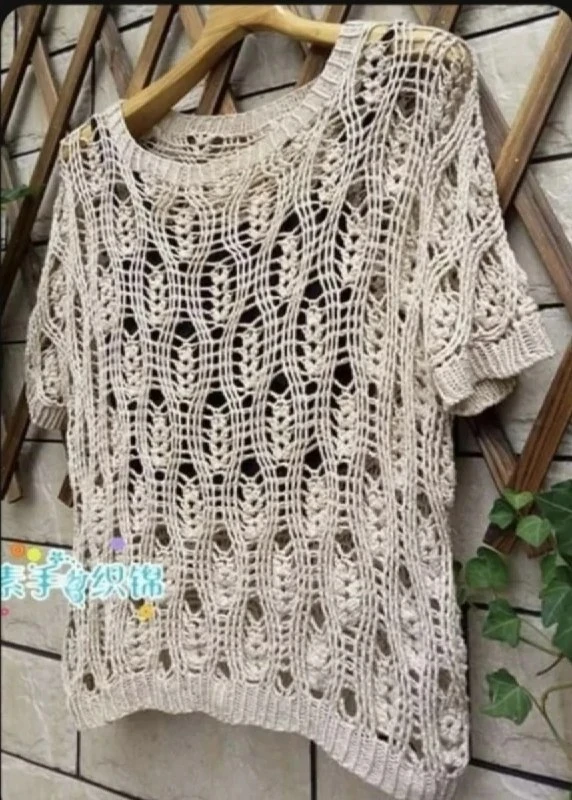 🧶 Узоры для летних кофточек...