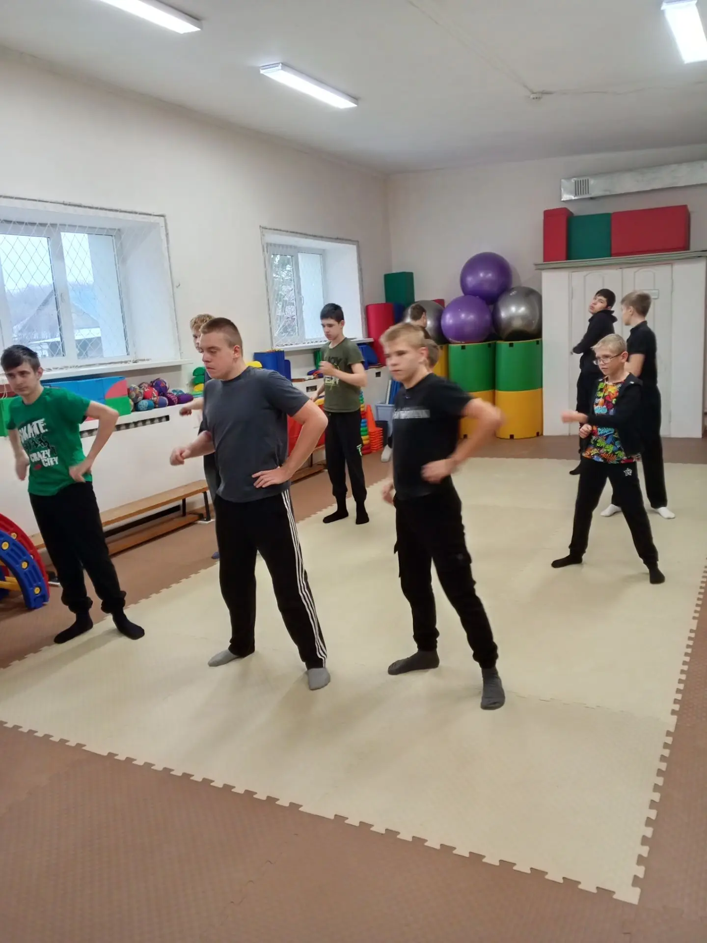 Утренняя гимнастика!